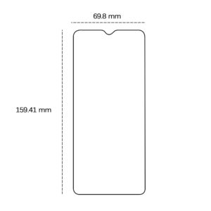 Grūdintas stiklas 2,5D, skirtas Xiaomi Redmi A3 4G (Global) - Image 2