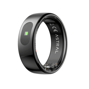 Forever Smart žiedas Astral SR-100 juodas, 9 dydis