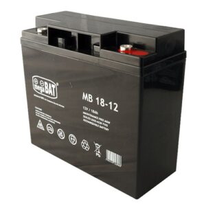 MegaBat MB 18-12 UPS akumuliatorius Rūgštinis akumuliatorius (VRLA) 12 V 18 Ah