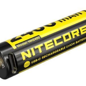 BATTERY RECH. LI-ION AA 1.5V/NH2400 2PCS NITECORE