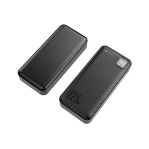 Forever išorinė baterija TB-300L PD QC 22,5W 20000 mAh juoda - Image 2