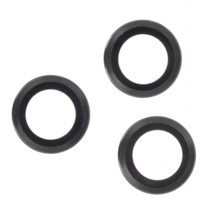 Objektyvo stikliukų rinkinys, skirtas Apple iPhone 17, juodas rėmelis - Image 2