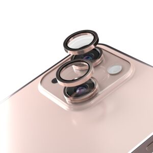 Etteri kameros objektyvo apsauga, skirta Apple iPhone 13 / 13 Mini, rožinė