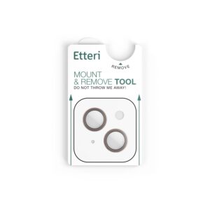 Etteri kameros objektyvo apsauga, skirta Apple iPhone 13 / 13 Mini, rožinė - Image 5