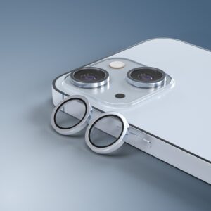 Etteri kameros objektyvo apsauga, skirta Apple iPhone 15 / 15 Plus, mėlyna - Image 3