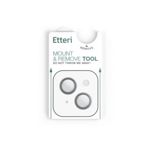 Etteri kameros objektyvo apsauga, skirta Apple iPhone 15 / 15 Plus, mėlyna - Image 5