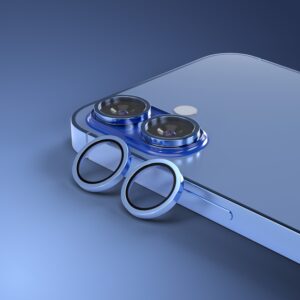 Etteri kameros objektyvo apsauga, skirta Apple iPhone 16 / 16 Plus, mėlyna - Image 3
