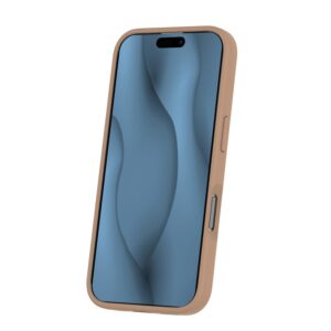 Plonas silikoninis Mag dėklas, skirtas Apple iPhone 16 Pro Max 6,9", rudas - Image 3