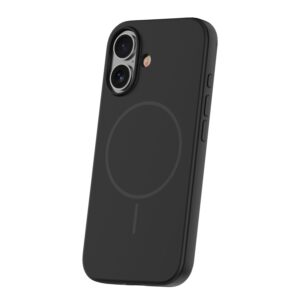 Plonas silikoninis Mag dėklas, skirtas Apple iPhone 16 Pro Max 6,9", juodas - Image 2