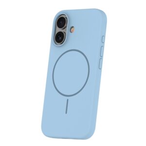 Plonas silikoninis Mag dėklas, skirtas Apple iPhone 16 6,1", šviesiai mėlynas - Image 3