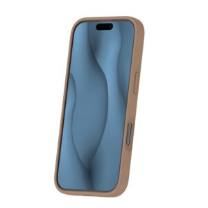 Plonas silikoninis Mag dėklas, skirtas Apple iPhone 16 Pro 6,3" rudas - Image 3