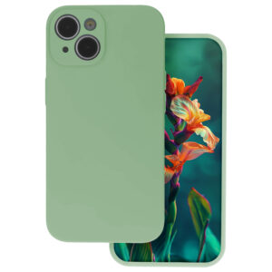 Silikoninis dėklas Apple iPhone 17 6,3" pistacijų spalvos