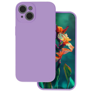 Silikoninis dėklas Apple iPhone 17 Air 6,6" levandų spalvos