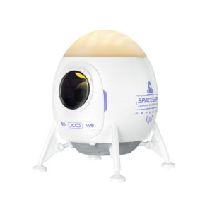 XO LED projektorius CF38 žvaigždžių ir galaktikos su „Bluetooth“ garsiakalbiu, baltas - Image 2