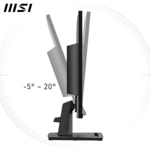 MSI Pro MP245G kompiuterio monitorius 60,5 cm (23.8") 1920 x 1080 pikseliai „Full HD“ LCD Juoda