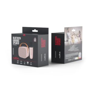 Maxlife „Bluetooth“ karaokės garsiakalbis MXKS-100 rožinis - Image 11
