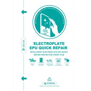 Devia Set apsauginė plėvelė EPU quick repair electroplate skirta pjaustymo staklėms 20vnt. išmaniojo telefono LCD ekranui