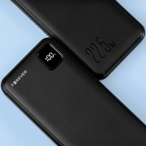 Forever išorinė baterija TB-300L PD QC 22,5W 20000 mAh juoda - Image 8