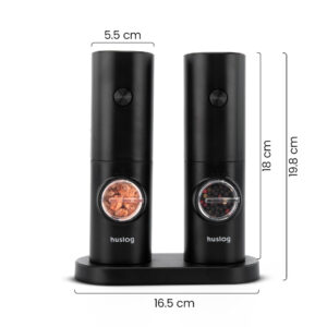 Huslog elektrinių malūnėlių rinkinys su USB įkrovimu - Image 4