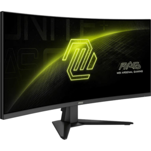 Monitorius MSI MAG 346CQDF E20 / 86,4 cm (34") / 3440x1440 (UWQHD) / Rapid VA / UWQHD (3440 x 1440): 200Hz, HD (1720 x 720): 400Hz / 0.5 ms (Min.) (GTG) / 300 nits / 4000:1 - Image 2