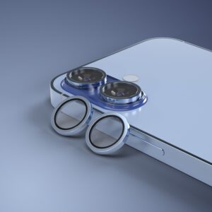 Etteri kameros objektyvo apsauga, skirta Apple iPhone 17, mėlyna - Image 2