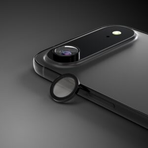 Etteri kameros objektyvo apsauga, skirta Apple iPhone 17 Air, juoda - Image 2