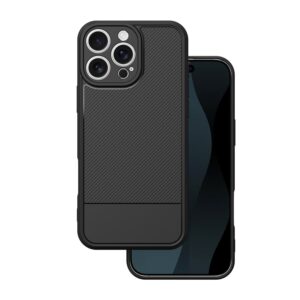 Paprastas Carbon dėklas, skirtas Apple iPhone 16 Pro Max 6,9" juodas