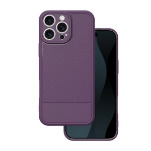 Paprastas Carbon dėklas, skirtas Apple iPhone 16 Pro Max 6,9" violetinis