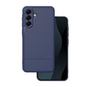 Paprastas Carbon dėklas Samsung Galaxy A56 5G mėlynas