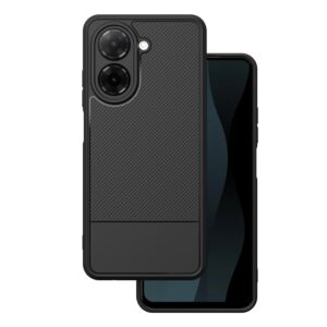 Paprastas anglies pluošto dėklas, skirtas Xiaomi Redmi A5 Global (173,45 x 79,35 x 8,45) juodas