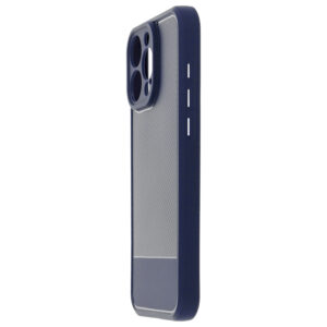 Paprastas anglies pluošto dėklas, skirtas Xiaomi Redmi 14C 4G/ 14C 5G / Redmi A4 / POCO C75, mėlynas - Image 2