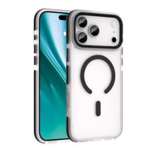 Etteri Icy Mag dėklas, skirtas Apple iPhone 17 Pro Max / 18 Pro Max, juodas