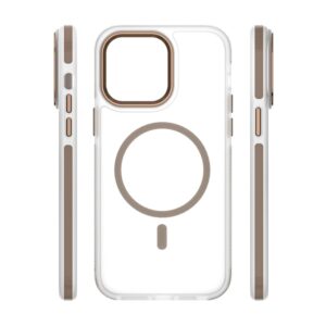 Etteri Icy Mag dėklas, skirtas Apple iPhone 14 Pro 6,1" auksinės spalvos - Image 4