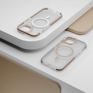 Etteri Icy Mag dėklas, skirtas Apple iPhone 14 Pro 6,1" auksinės spalvos - Image 6