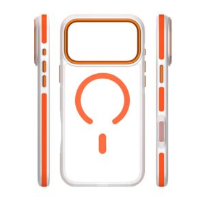Etteri Icy Mag dėklas, skirtas Apple iPhone 16 Pro 6,3" oranžinis - Image 4