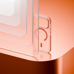 Etteri Icy Mag dėklas, skirtas Apple iPhone 16 Pro 6,3" oranžinis - Image 5
