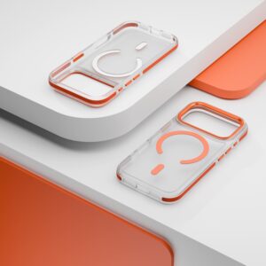 Etteri Icy Mag dėklas, skirtas Apple iPhone 16 6,1" oranžinis - Image 6