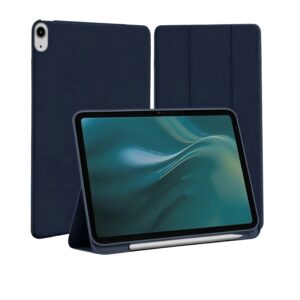 Etteri dėklas Apple iPad Air 4 2020 / 5 2022 10.9'' / 6 2024 / 7 2025 / 8 2026 11'' tamsiai mėlynas