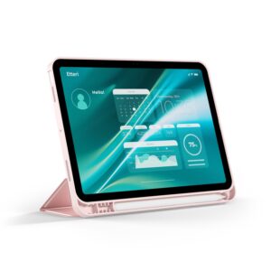 Etteri dėklas, skirtas Samsung Galaxy Tab A9 2023 / A11 2025 8,7', šviesiai rožinis - Image 6