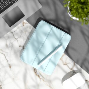 Etteri dėklas Apple iPad Air 4 2020 / 5 2022 10.9'' / 6 2024 / 7 2025 / 8 2026 11'' šviesiai mėlynas - Image 8