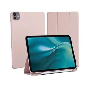 Etteri dėklas Apple iPad Pro 2024 11' šviesiai rožinis