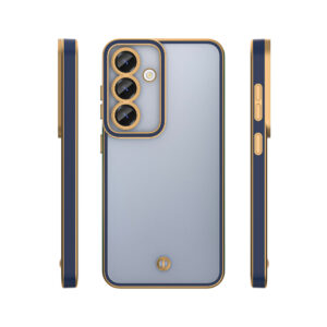Silky Gold dėklas, skirtas Xiaomi Redmi 14C 4G/ 14C 5G / Redmi A4 / POCO C75, mėlynas - Image 4