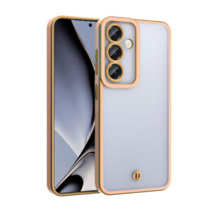 Silky Gold dėklas, skirtas Oppo Reno 13F 5G (Global) / 13FS 5G, rožinis
