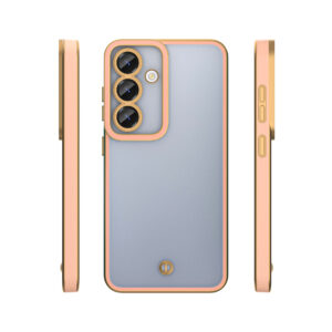 Silky Gold dėklas, skirtas Oppo Reno 13F 5G (Global) / 13FS 5G, rožinis - Image 4