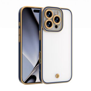 Silky Gold dėklas Apple iPhone 16 6,1" mėlynas