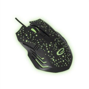 Esperanza EGM212 kompiuterio pelė USB A tipo Optinis 2400 DPI Dešinės rankos