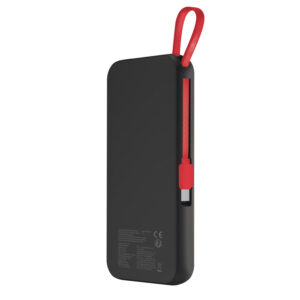 Maxlife belaidė išorinė baterija MXPB-08 10000 mAh magnetinė 3in1 juoda - Image 2