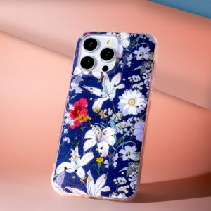 Glow Glam dėklas Apple iPhone 15 6,1" mėlynas - Image 5