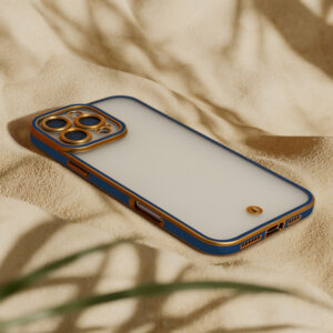 Silky Gold dėklas Apple iPhone 16 6,1" mėlynas - Image 7