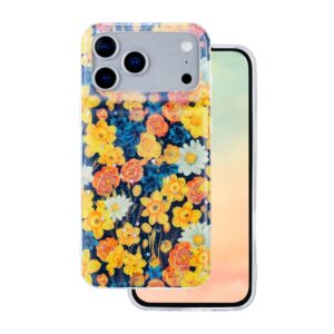 Glow Glam dėklas Apple iPhone 17 Pro 6,3" oranžinis